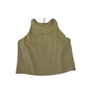 All In Motion Olive Green Racer Back Tank Top Women's Large